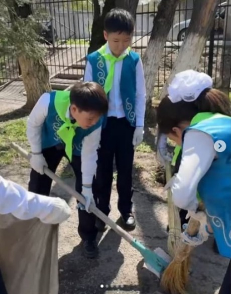 “Алматы таза қала” акциясы
