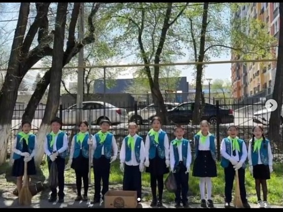 “Алматы- таза қала“ акциясы