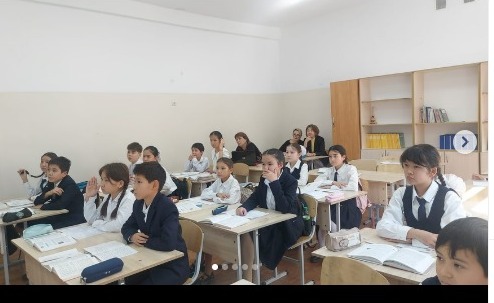 6 “А” сыныбымен “В. Астафьев “Белогрудка” тақырыбындағы ашық сабақ