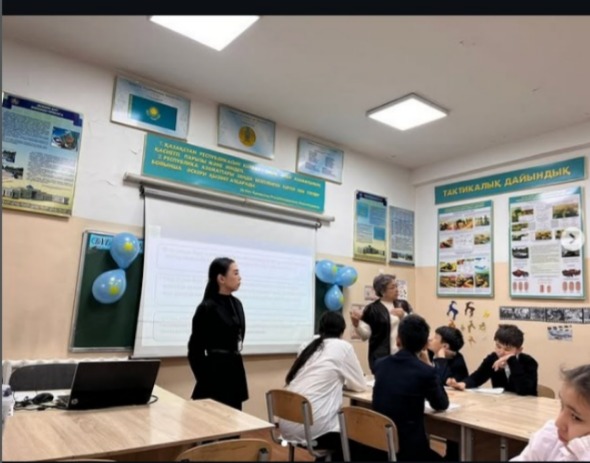 “Республикалық референдум туралы не білуіміз керек?” тақырыбында бірыңғай сынып сағаттары