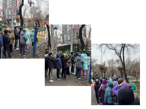 Қауіпсіздік сабағы. Жолда жүру ережесі.