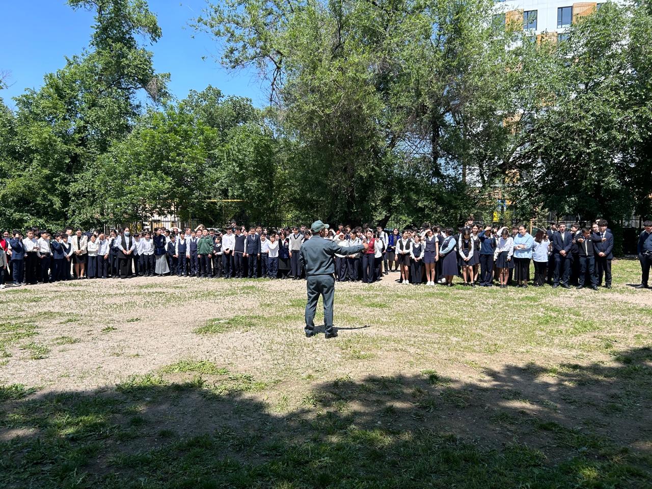 «Өрт кезінде эвакуациялық дайындық»